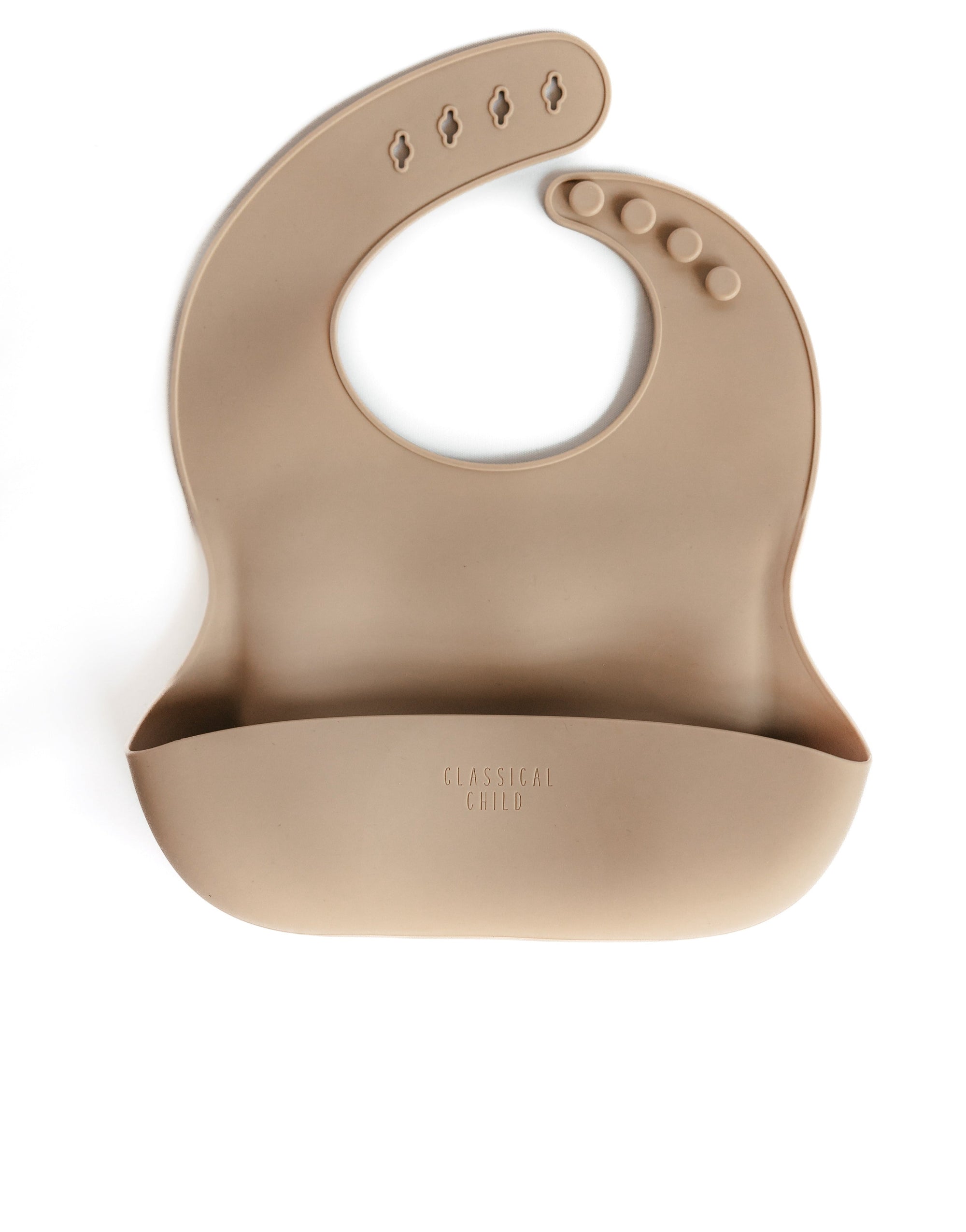 Desert Rose Silicone Bib