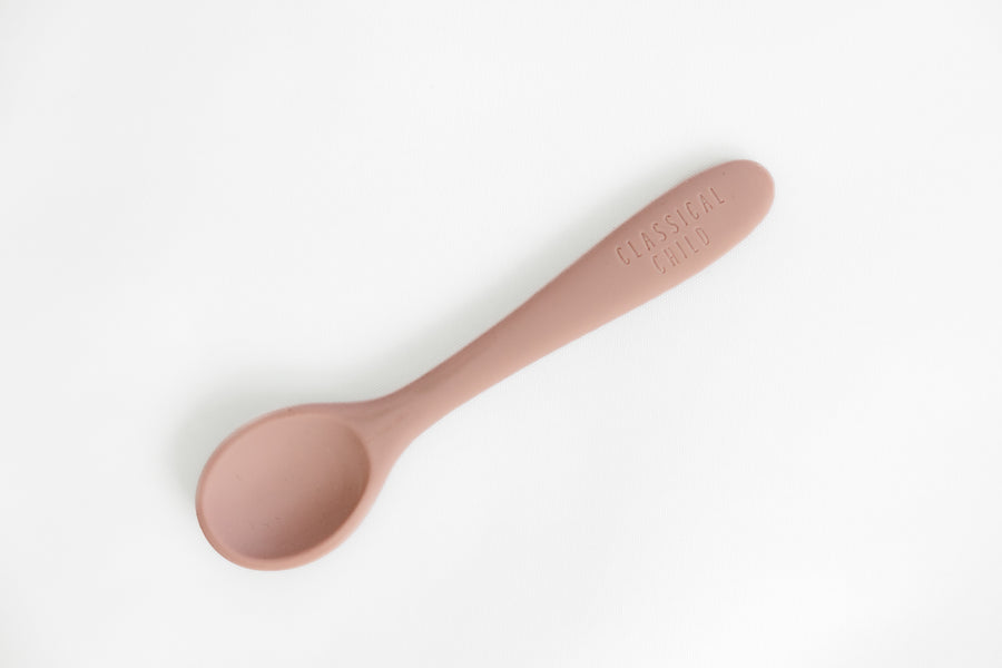 Blush Silicone Spoon 2 Pack