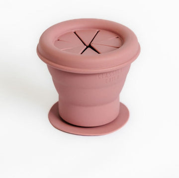 Desert Rose Silicone Snack Cup
