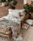 Garbo&Friends Plumbago Muslin Bed Set Single Adult