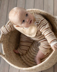 Saga | Flora Teething Bib - Ginger