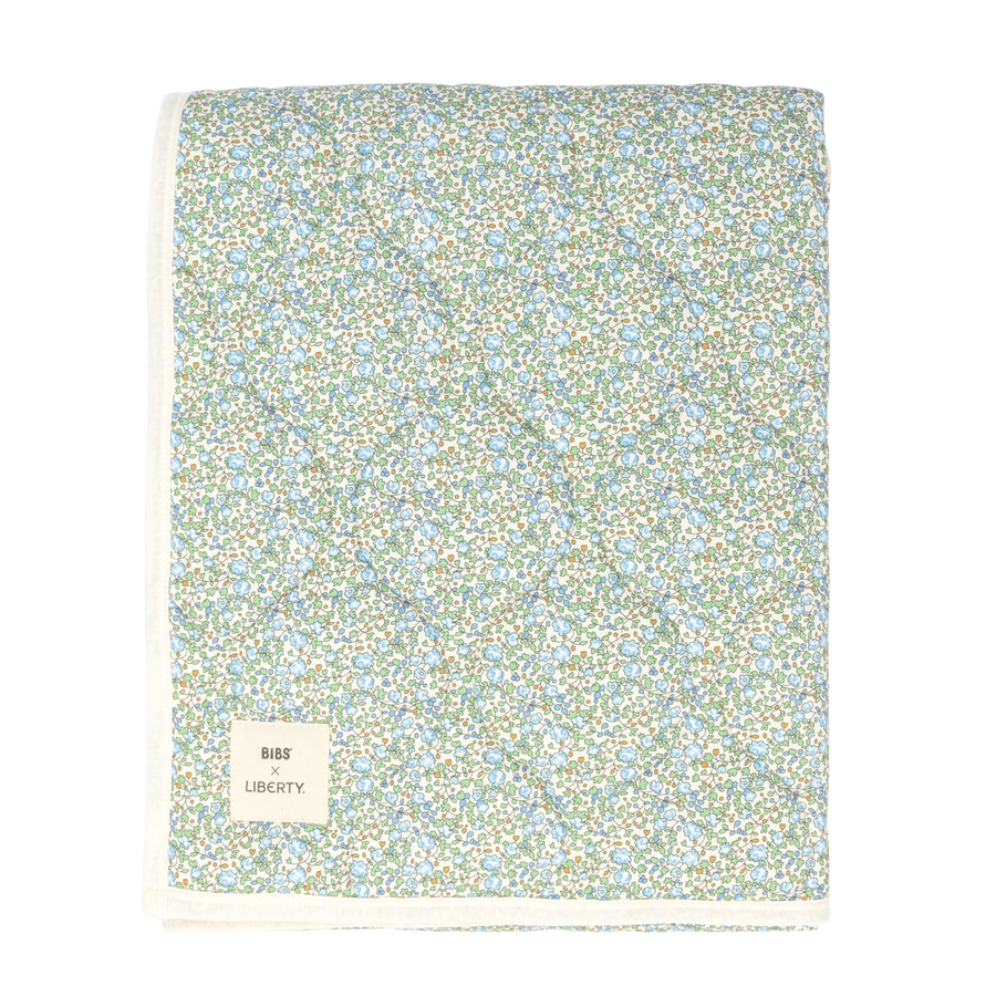 BIBS x LIBERTY Quilted Blanket - Eloise/Ivory