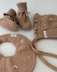 Saga | Flora Teething Bib - Sunbaked Bloom