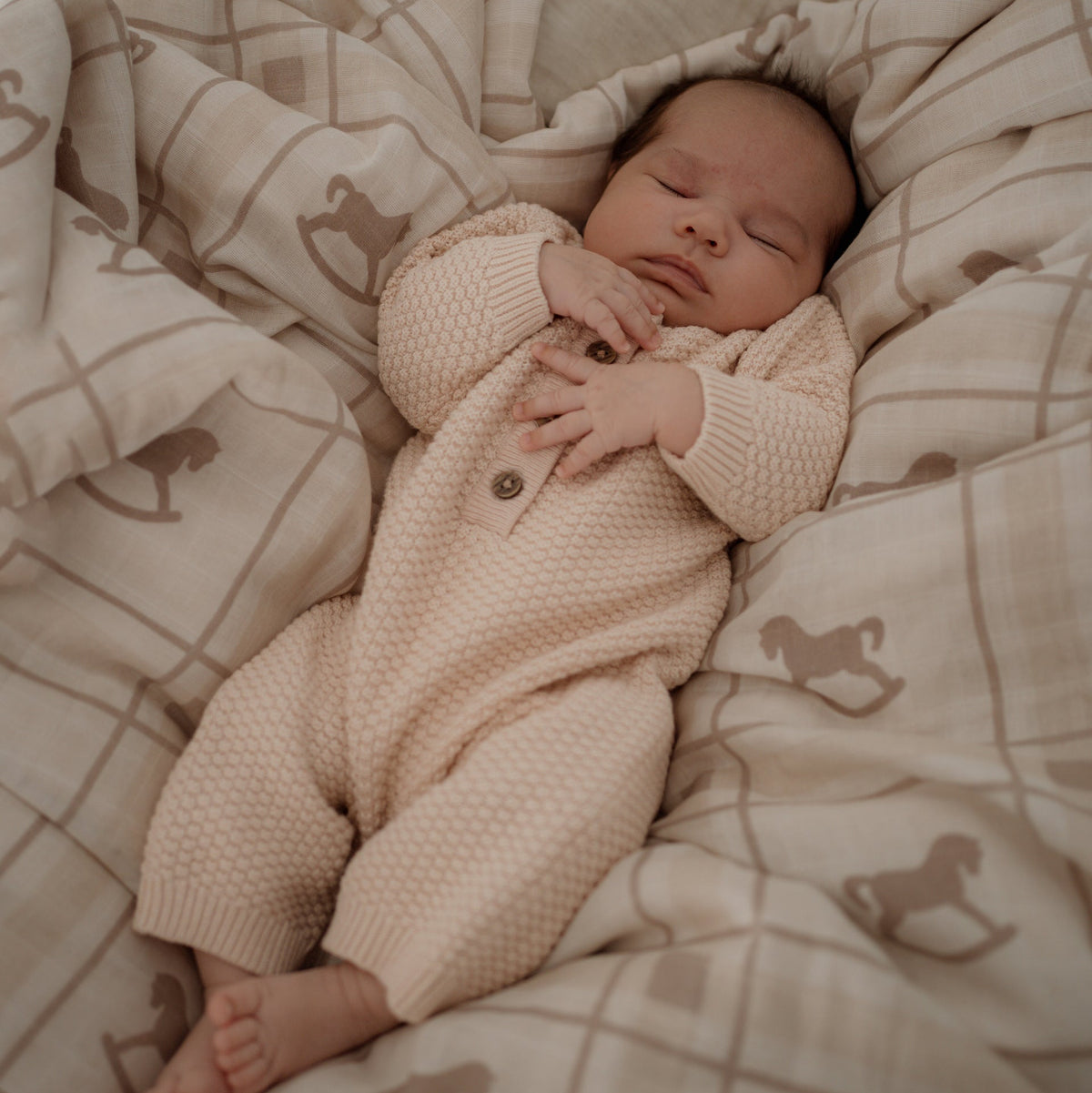 Pop Ya Tot | The Rocking Horse Swaddle Wrap