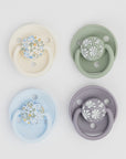 BIBS x LIBERTY De Lux Capel/Sage 2 Pack Pacifier