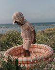 Garbo&Friends Gingham Sorrel Red Baby Pool