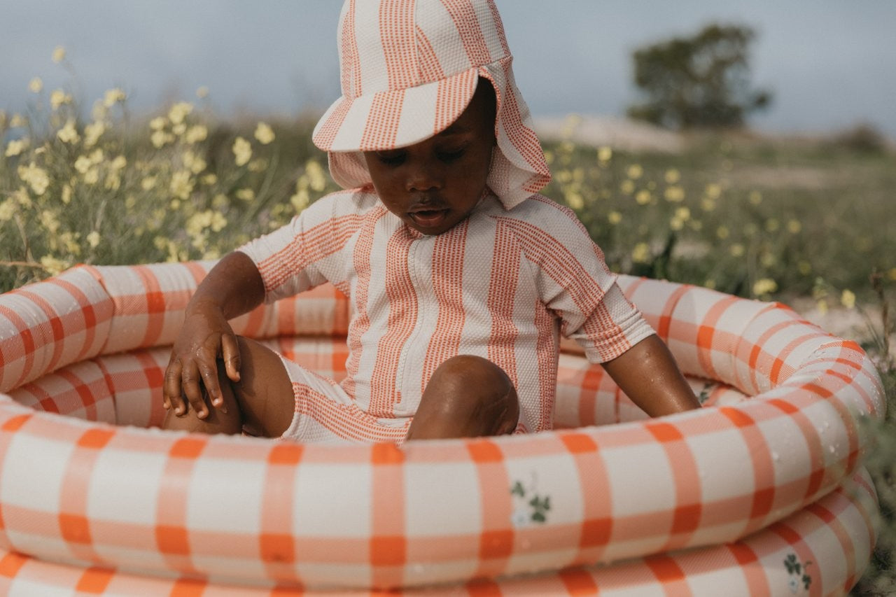 Garbo&amp;Friends Gingham Sorrel Red Baby Pool