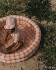 Garbo&Friends Gingham Sorrel Red Baby Pool