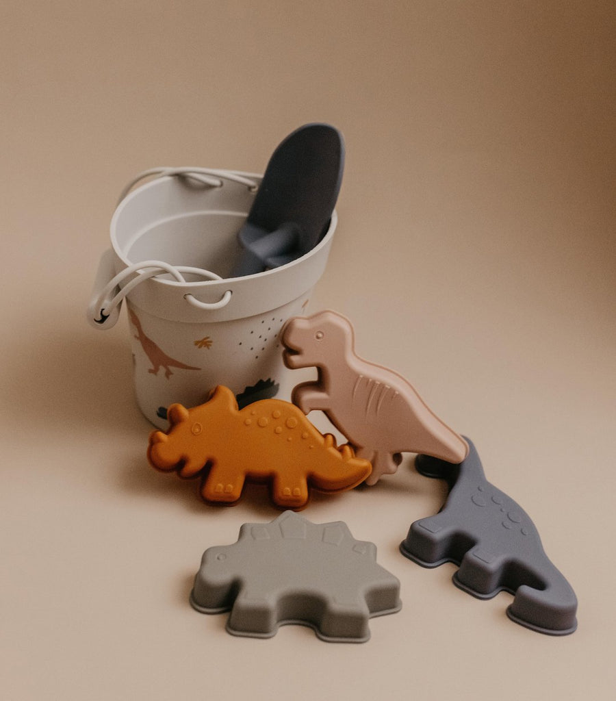 Bucket & Toys Set - Dino