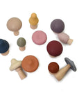 Silicone Mushroom Toy Set