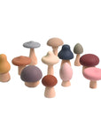 Silicone Mushroom Toy Set