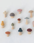 Silicone Mushroom Toy Set