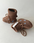 Saga | Booties - Althea - Blueberry on Tahin