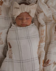 Pop Ya Tot | Little Cottontail Swaddle Wrap