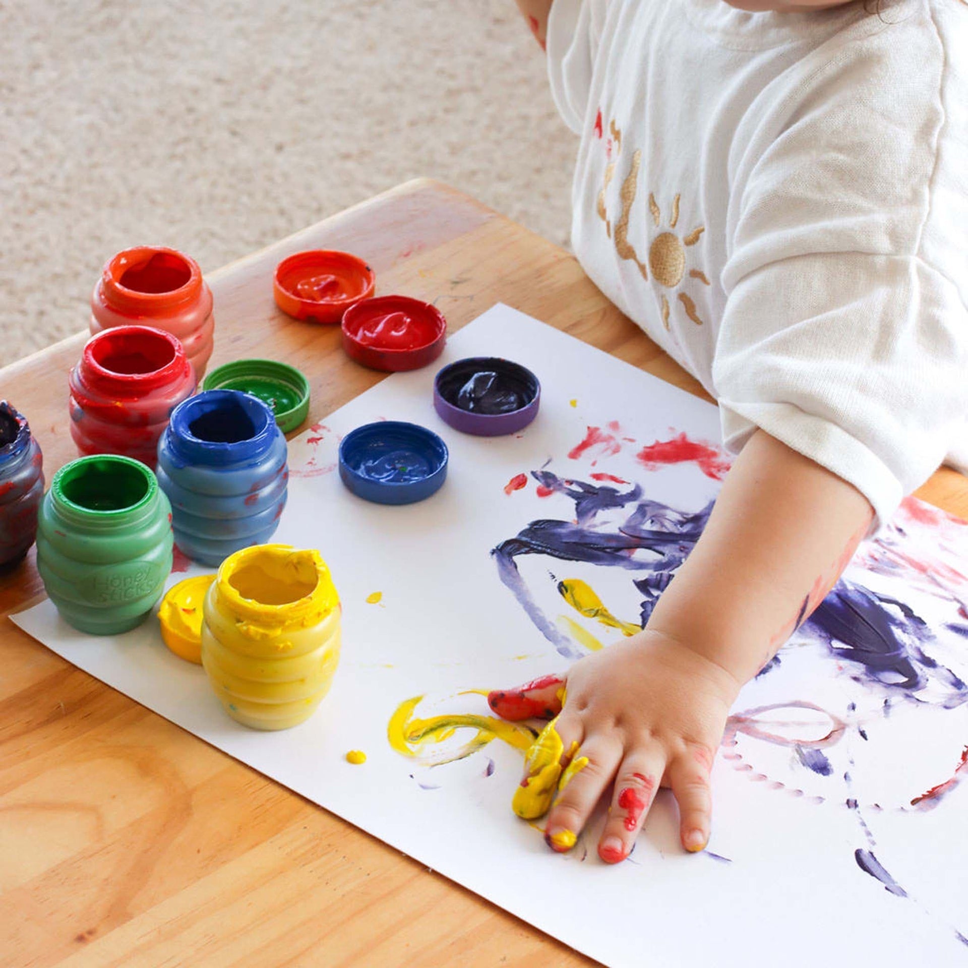 Honeysticks Finger Paint New