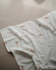 Muslin Swaddle Flowers