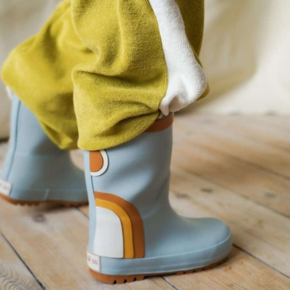 Grech &amp; Co. Childrens Rain Boots - Light Blue