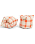 Garbo&Friends Gingham Sorrel Red Inflatable Armbands
