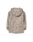Garbo&Friends Mulberry Check Lined Rain Jacket