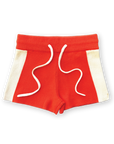 Grown - Milano Knitted Shorts - Rosso