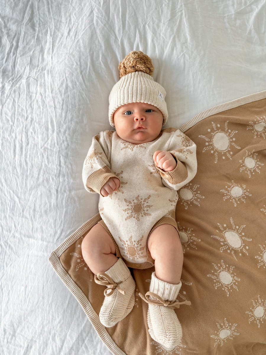 Ziggy Lou Booties Biscotti Fleck
