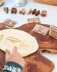 Kinfolk & Co Train Eco Stamp Set