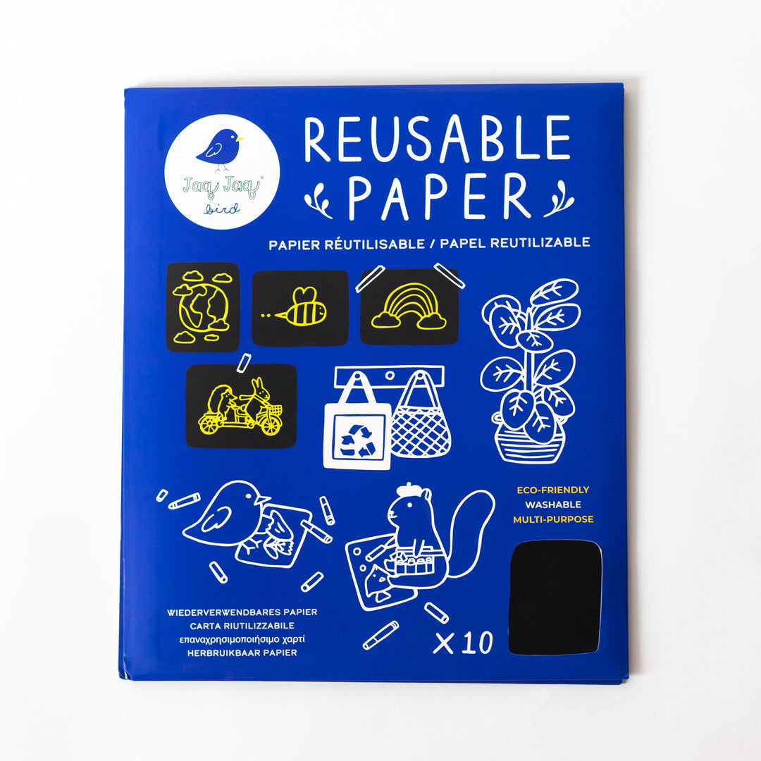 Jaq Jaq Bird | Reusable and Erasable Paper 10 pcs
