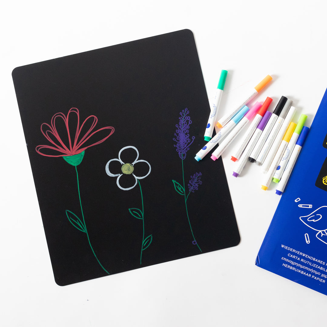 Jaq Jaq Bird | Reusable and Erasable Paper 10 pcs