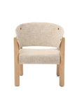 Charlie Crane Saba Children's Chair in Beige Felt