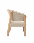 Charlie Crane Saba Children's Chair in Beige Felt