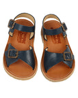 Young Soles Sonny Leather Sandal Navy