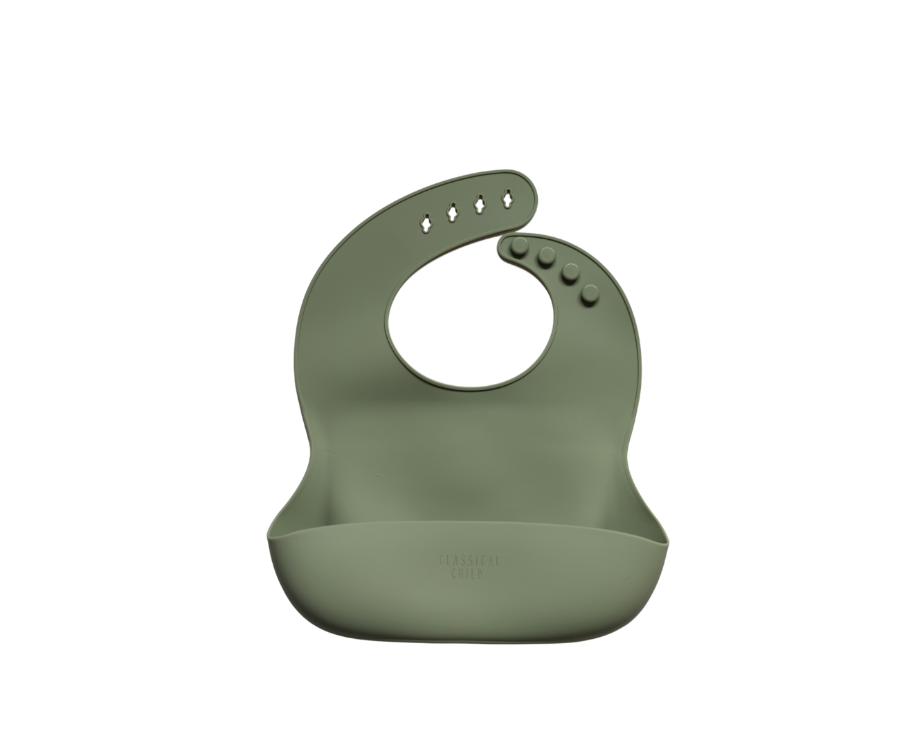 Sage Silicone Bib