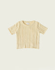 Slowly Darcie Knit Tee-Butter