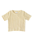 Slowly Darcie Knit Tee-Butter