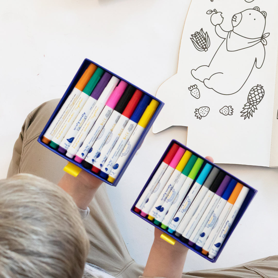 Jaq Jaq Bird | Wishy Washy Markers Mini