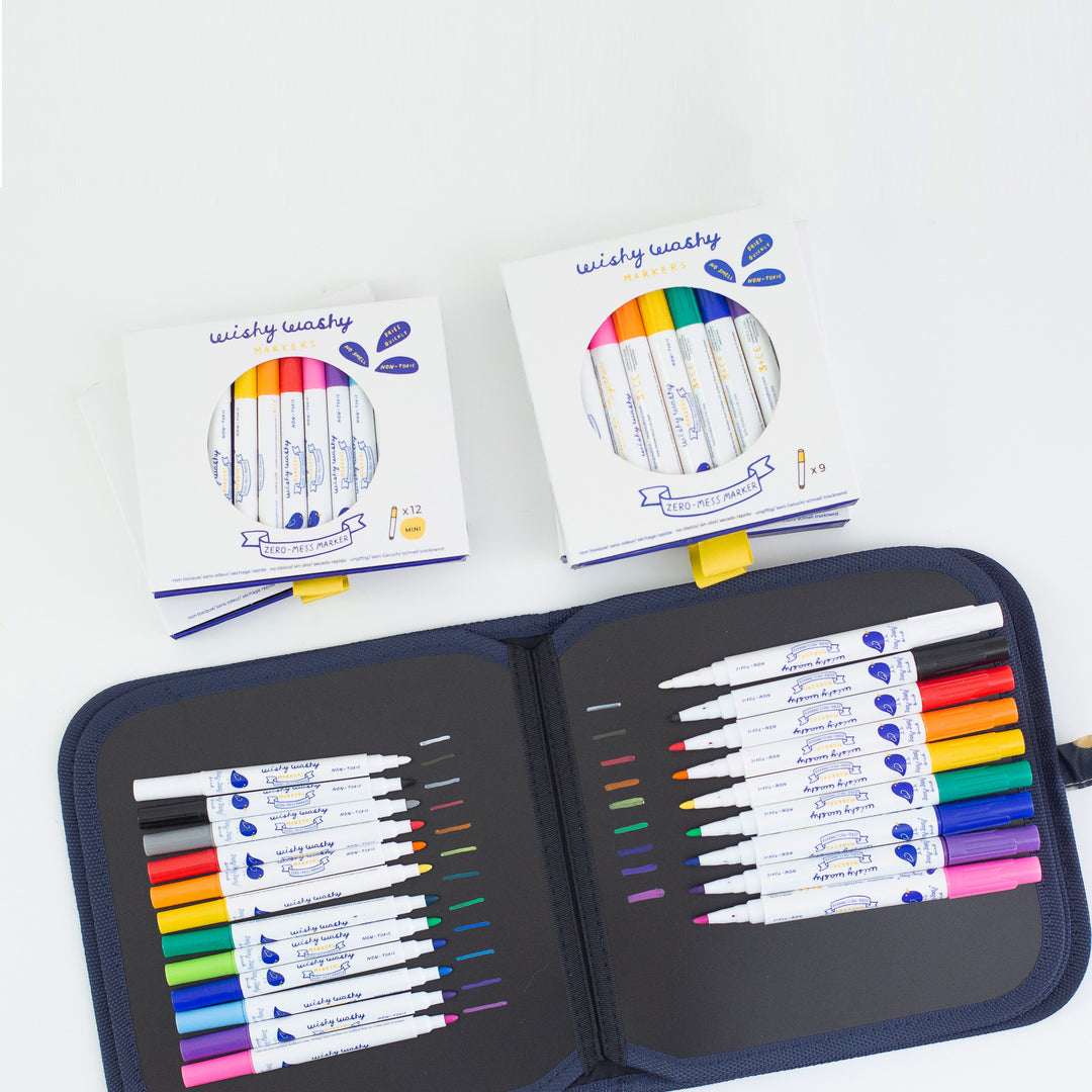 Jaq Jaq Bird | Wishy Washy Markers Mini