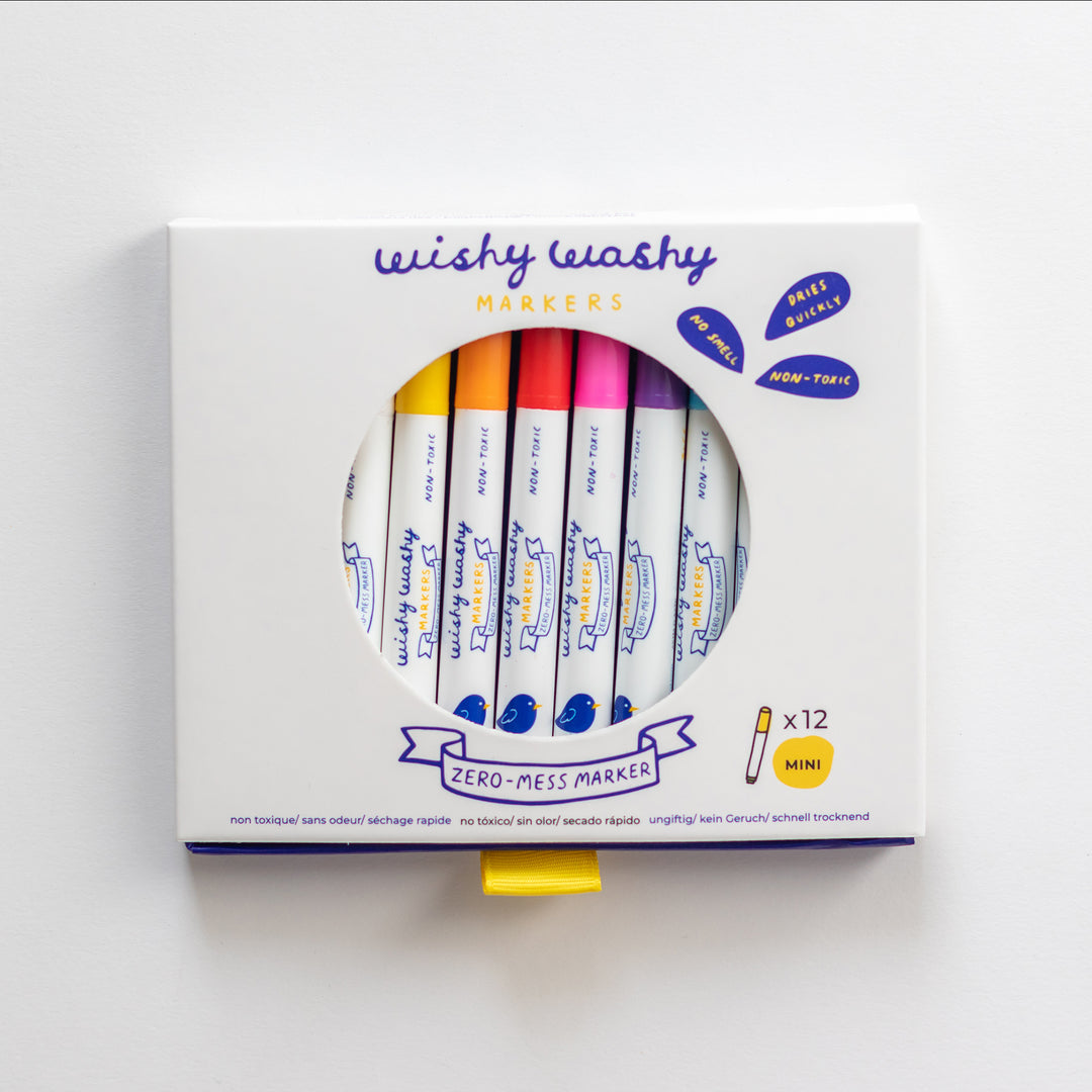 Jaq Jaq Bird | Wishy Washy Markers Mini