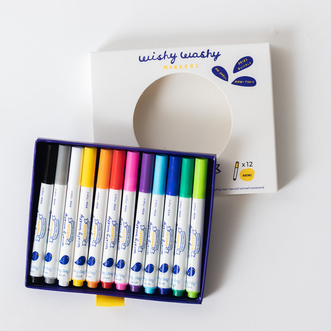 Jaq Jaq Bird | Wishy Washy Markers Mini