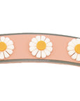 Grech & Co. Wide Bar Clip Flower Sunset