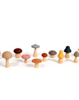 Silicone Mushroom Toy Set