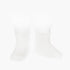 Plain Sock with Detail Cuff | Condor
