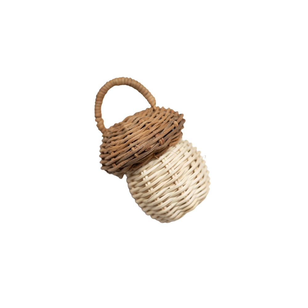 Mushroom Rattan Rattle – Classical Child