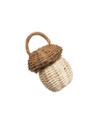 Mushroom Rattan Rattle