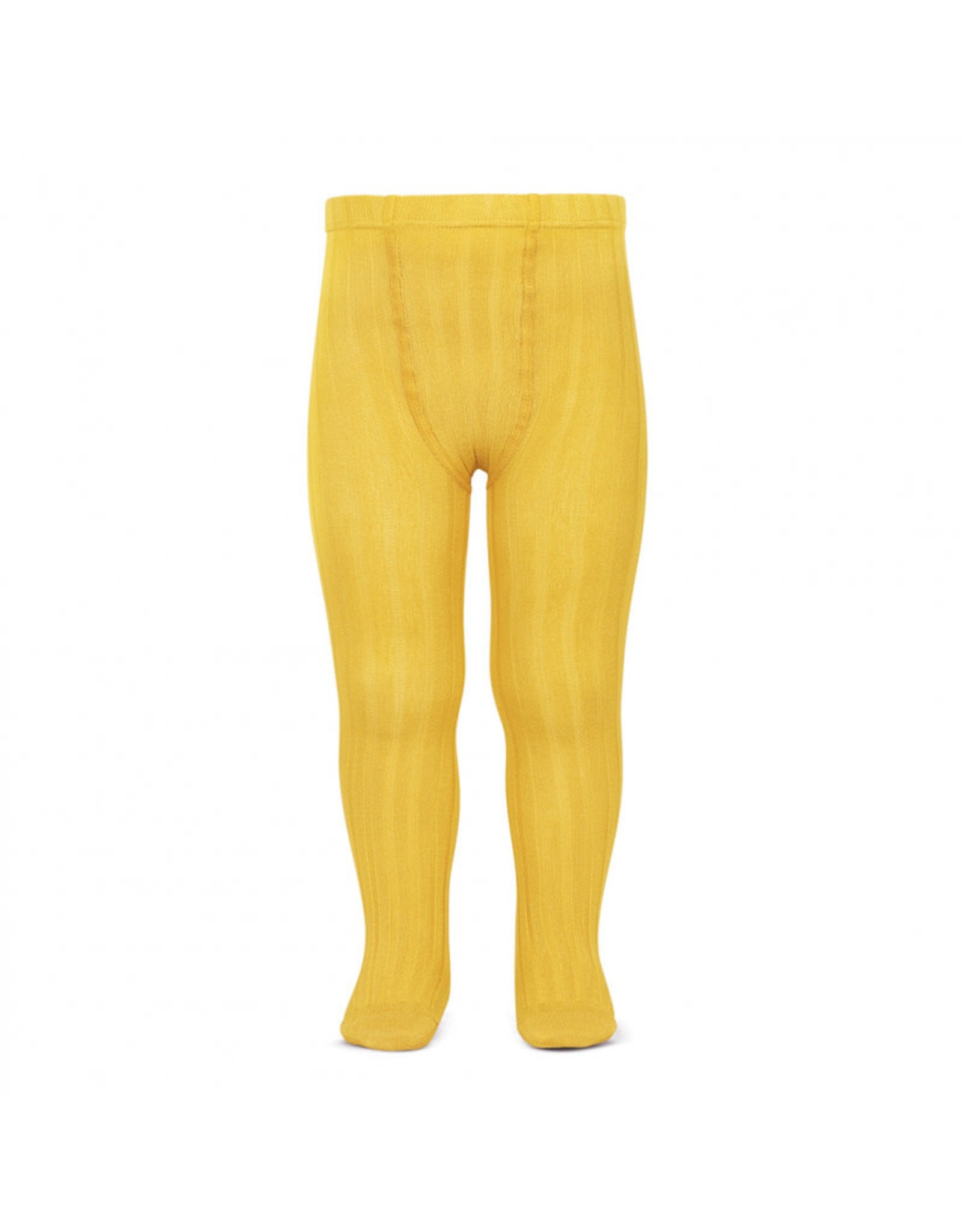 Gold Ribbed Tights | Condor – Classical Child
