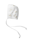 Daisy Linen Brimless Bonnet