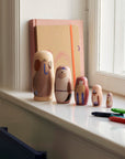 ferm LIVING Critter Nesting Dolls - Multi