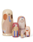 ferm LIVING Critter Nesting Dolls - Multi