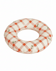 Garbo&Friends Gingham Sorrel Red Swim Ring 45cm