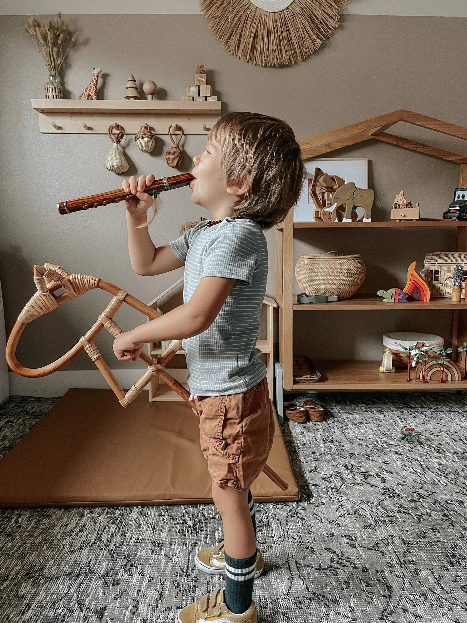 Rattan Hobby Horse