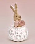 Kathe Kruse Rattle Ball - Holly Rabbit